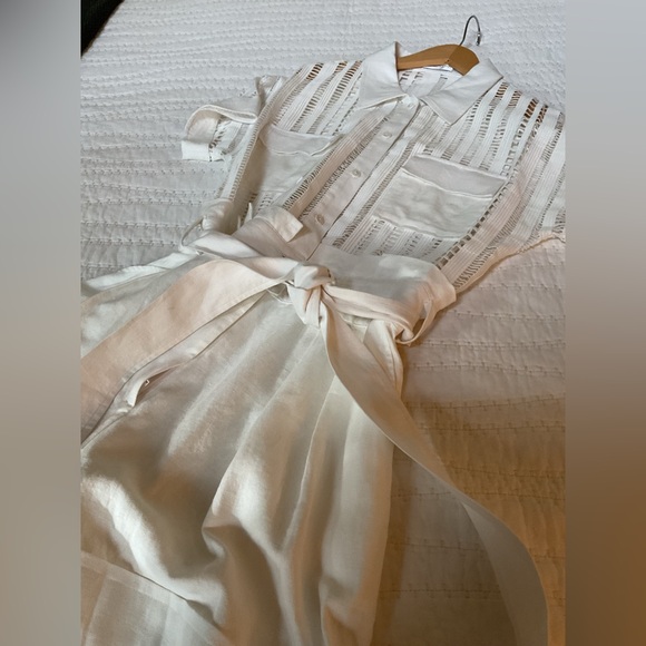 Christy Lynn Madeline play suit, Ivory, Large - Picture 2 of 15